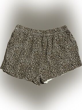 Vintage Marla Kim Leopard Print Pajama Shorts - Small
